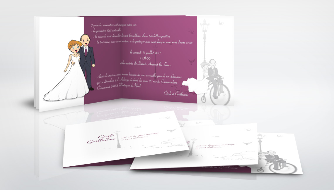 site et faire-part de mariage