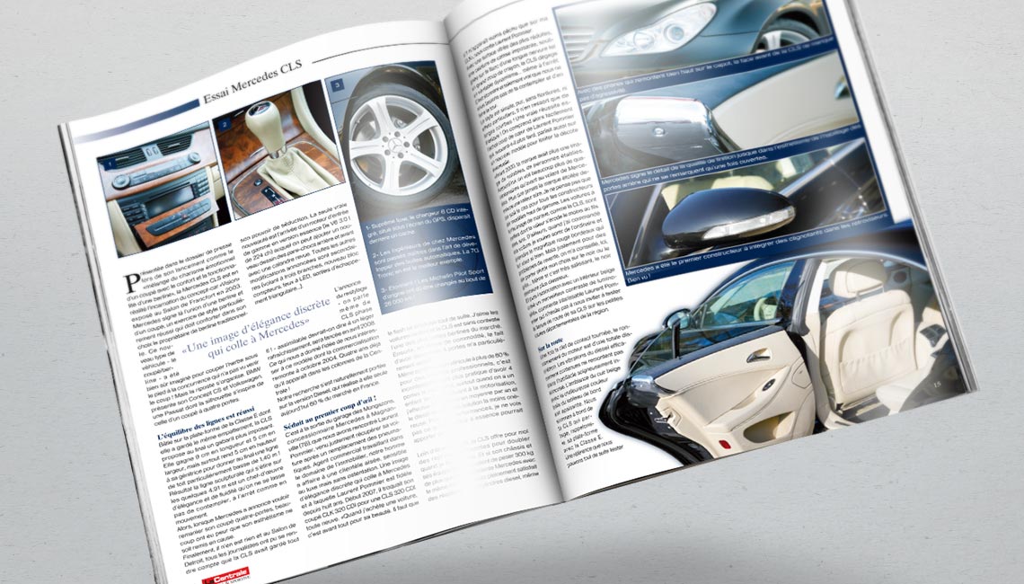 Magazine La Centrale – Mercedes CLS